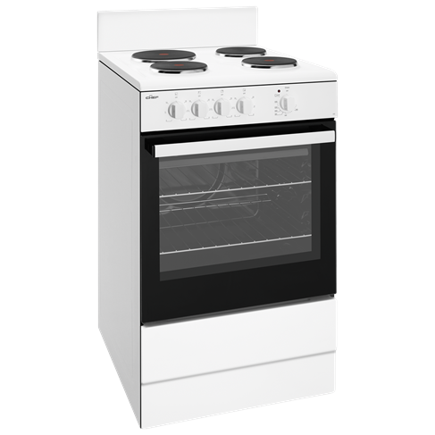 Chef 54cm Freestanding Electric Oven CFE532WB White — Factory Second (Category C)