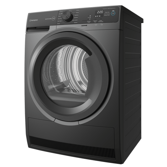 Westinghouse 9kg Heat Pump Dryer WDH904N7SA Metallic Grey — Factory Second (Category B)