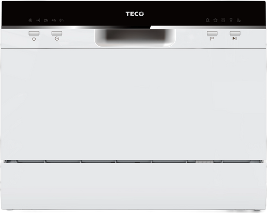 Teco 6 Place Benchtop Dishwasher TDW06WCM White