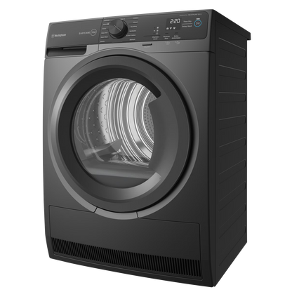 Westinghouse 9 kg Heat Pump Dryer – Metallic Grey (WDH904N7SA) – Factory Second (Category C)