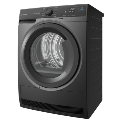 Westinghouse 9 kg EasyCare 700 Series Heat Pump Dryer – Titanium/Grey (WDH904N7SA) – Factory Second (Category B)