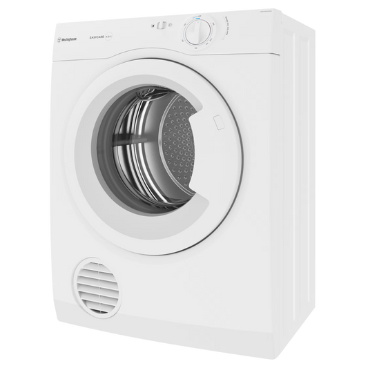 Westinghouse 4.5 kg Vented Dryer White (WDV457H3WB) – Factory Second (Category C)