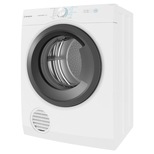 Westinghouse 5.5 kg Vented Dryer – White (WDV556N3WB) – Factory Second (Category A)