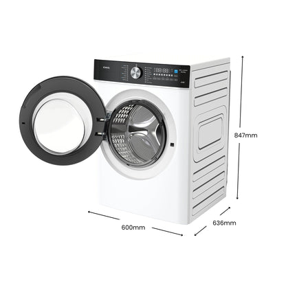 CHiQ 10kg Front Load Washing Machine WFL100SW White