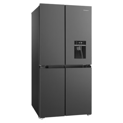 Westinghouse 492L French Door Fridge Matte Charcoal Black WQE4960BA