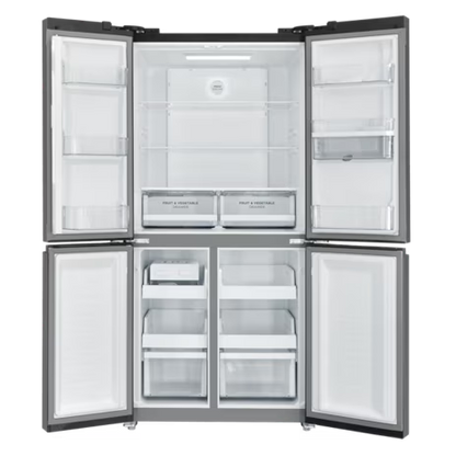 Westinghouse 492L French Door Fridge Matte Charcoal Black WQE4960BA