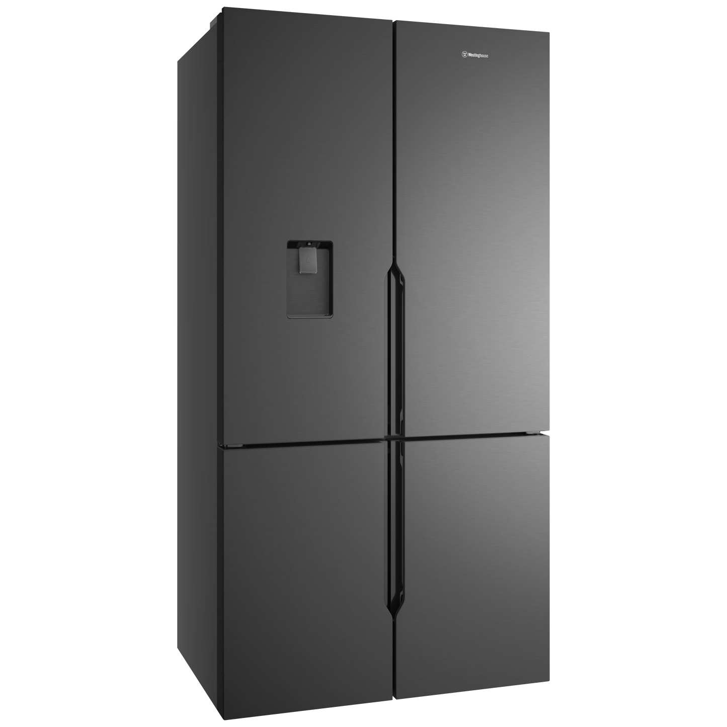 Westinghouse 564 L Quad-Door Fridge – Matte Charcoal Black (WQE5650BA) – Factory Second (Category B)