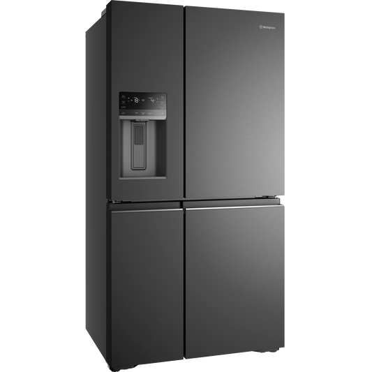 Westinghouse 609 L Quad Door Fridge – Matte Black (WQE6170BB) – Factory Second (Category A