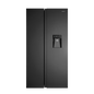 Westinghouse 619L Side by Side Fridge Matte Black WSE6240BB