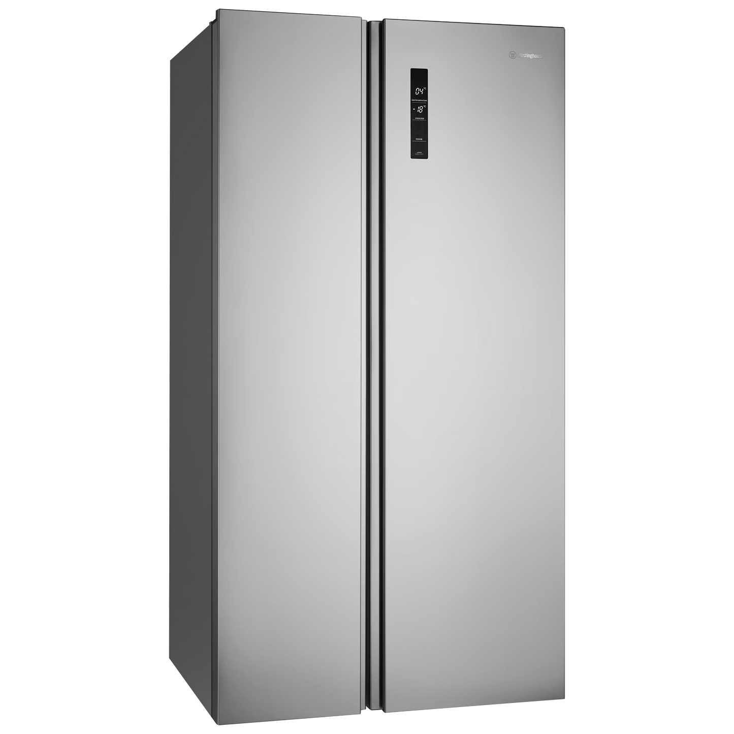 Westinghouse 624 L Side-by-Side Fridge Arctic Silver (WSE6630SA) – Factory Second (Category C)