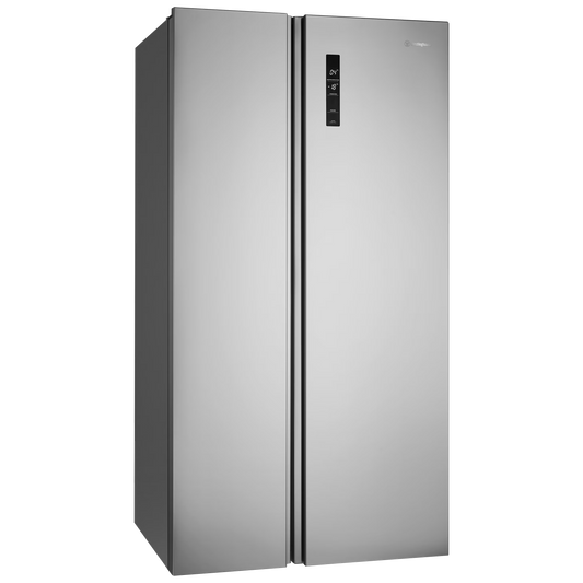 Westinghouse 624 L Side-by-Side Fridge Arctic Silver (WSE6630SA) – Factory Second (Category C)