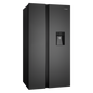 Westinghouse 619 L Side-by-Side Fridge – Matte Charcoal Black (WSE6640BA) – Factory Second (Category B)