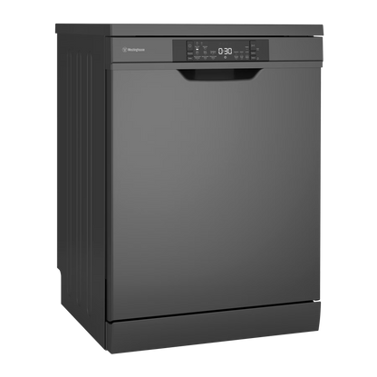 Westinghouse 15-Place Freestanding Dishwasher – Dark Stainless Steel (WSF6608KXB) – Factory Second (Category A)