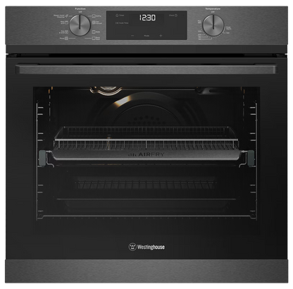 Westinghouse 80 L Multifunction Built-In Oven – Dark Stainless Steel (WVE6516DD) – Factory Second (Category A)