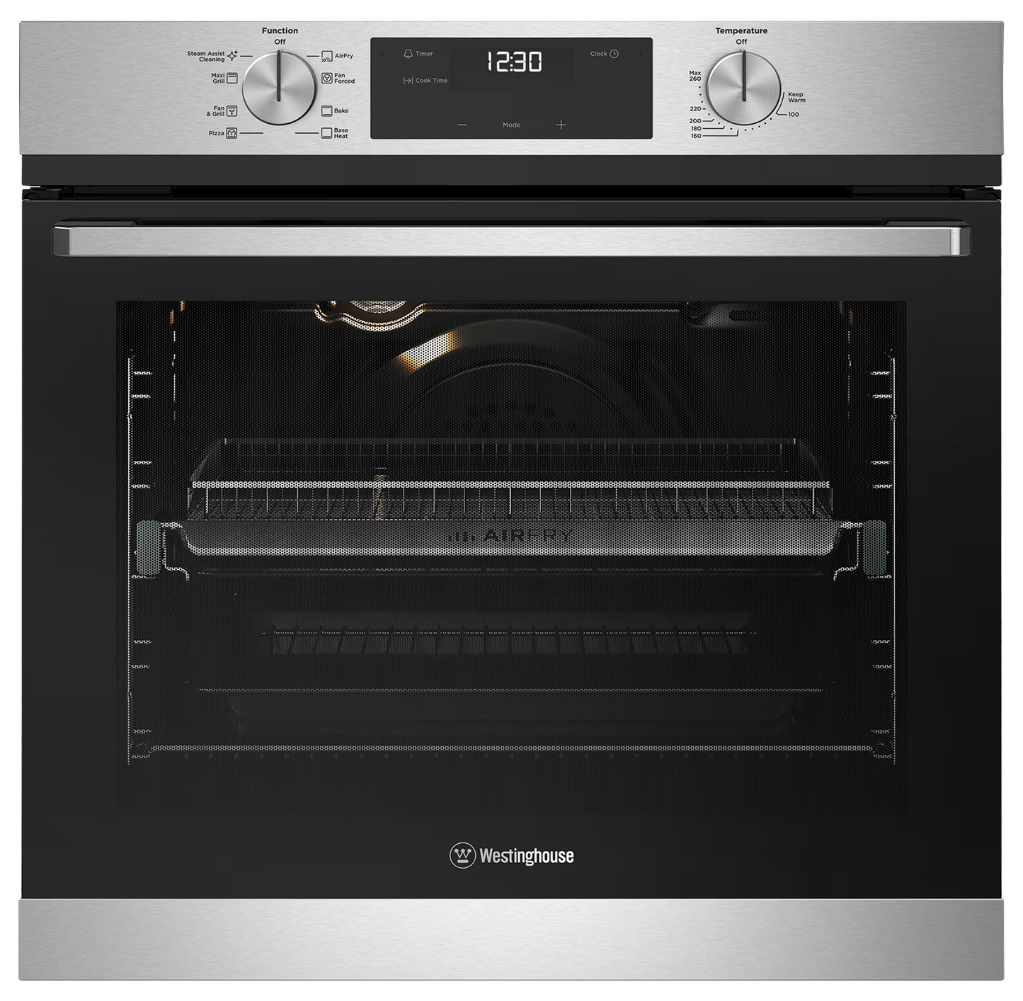 Westinghouse 80 L Multi-Function Oven – Stainless Steel (WVE6516SD) – Factory Second (Category B)