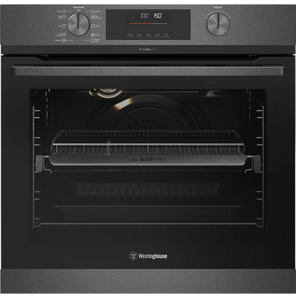 Westinghouse 80 L Pyrolytic Built-in Oven – Dark Stainless Steel (WVEP6716DD) – Factory Second (Category A)