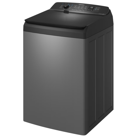 Westinghouse 10 kg Top-Load Washing Machine – Dark Onyx/Metallic (WWT1084C7SA) – Factory Second (Category B)