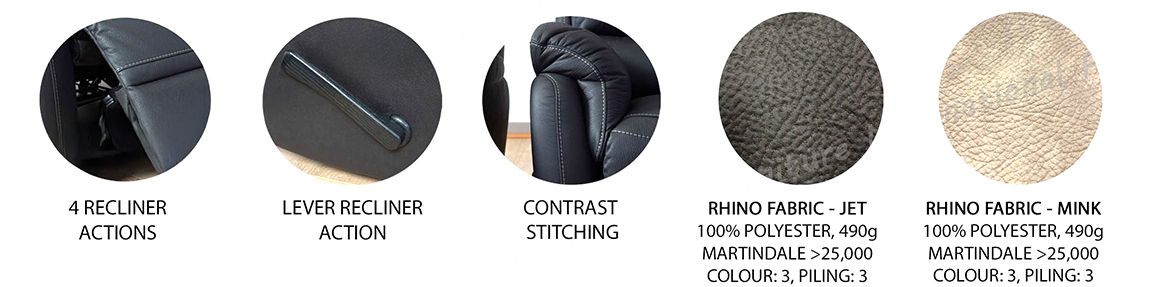 Wisconsin Recliner Lounge Range