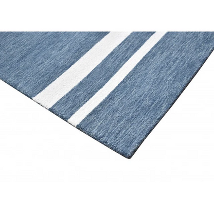 Camden Stripe Ocean Rug – 160cm x 230cm