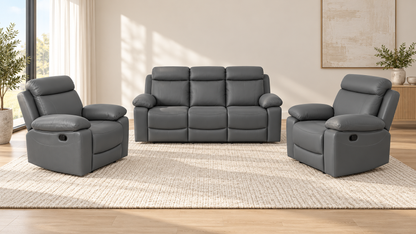 Catalina 3 Piece Recliner Lounge Suite — 3RR+R+R