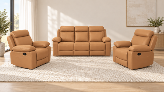 Catalina 3 Piece Recliner Lounge Suite — 3RR+R+R