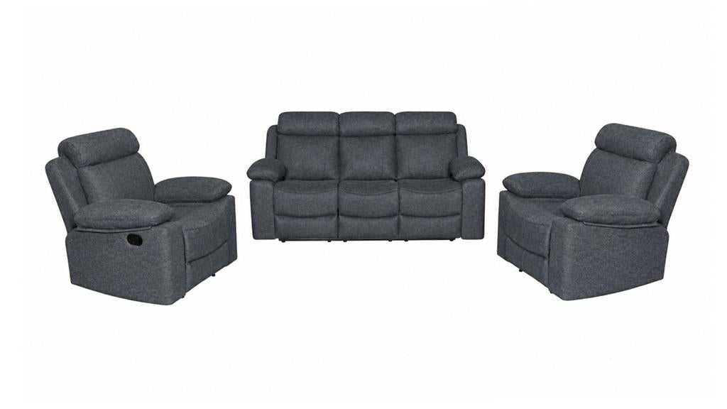 Catalina 3 Piece Recliner Lounge Suite — 3RR+R+R