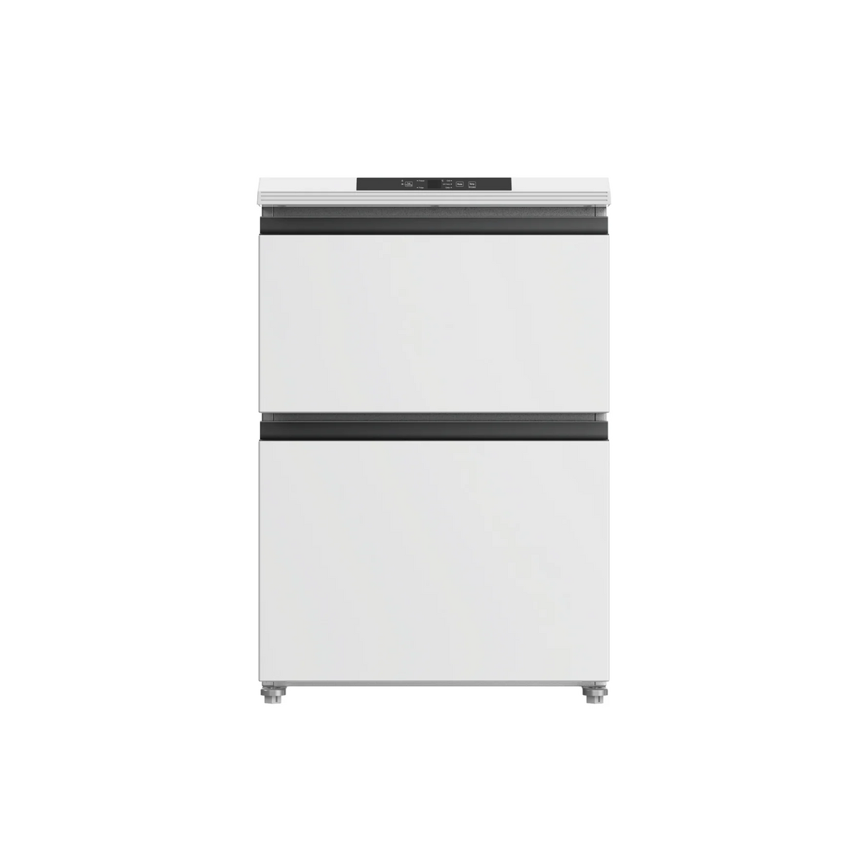 CHiQ 145L 2-Drawer Hybrid Upright Freezer CSH145NW White