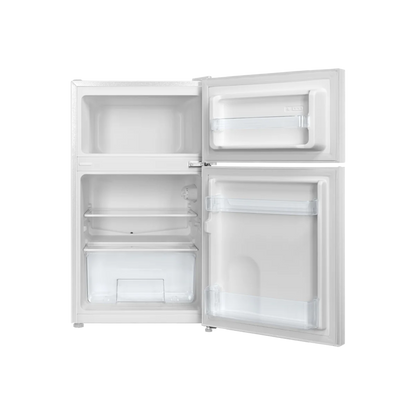 CHiQ 86L Two Door Bar Fridge White CTM086DW