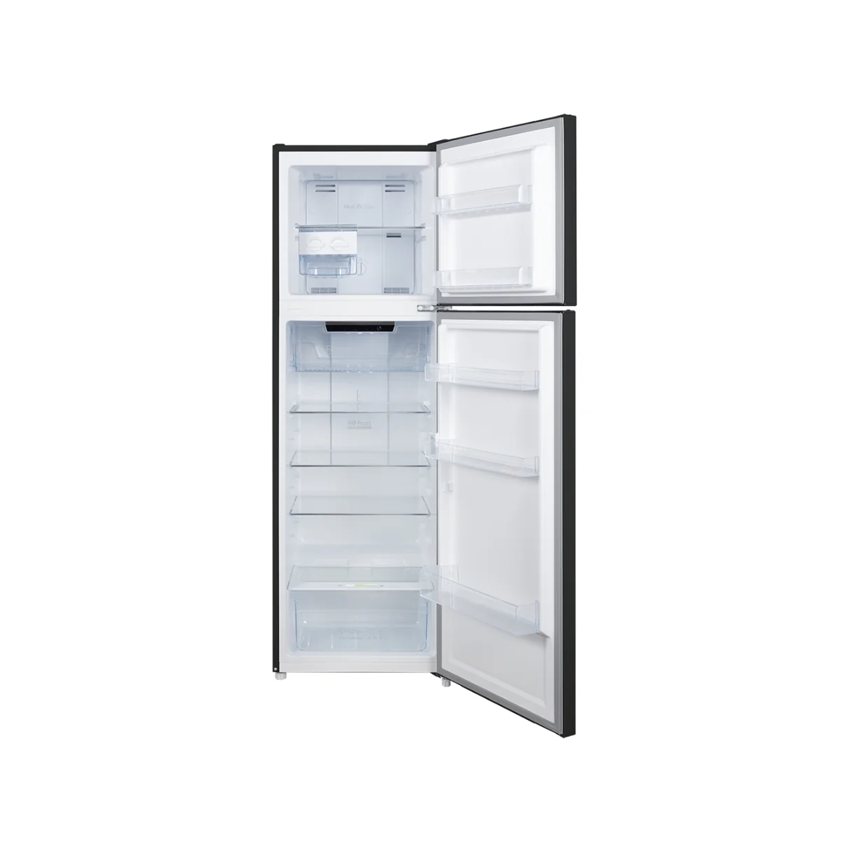 CHiQ 255L Top Mount Fridge Black Steel
