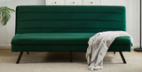 Pelle Click Clack Sofabed – 3 Seater