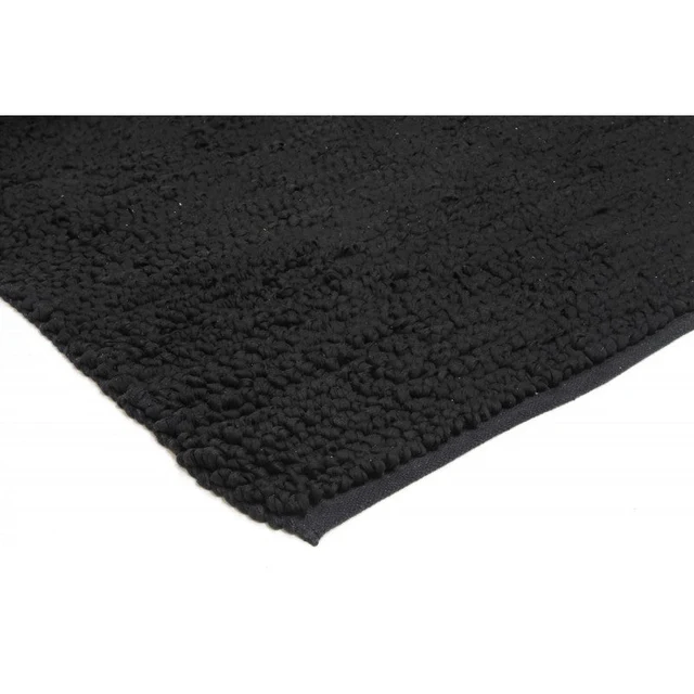 Bubble Black Cotton Rug – 160cm x 230cm
