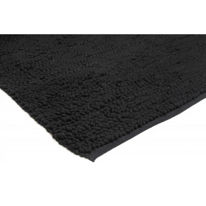 Bubble Black Cotton Rug – 160cm x 230cm