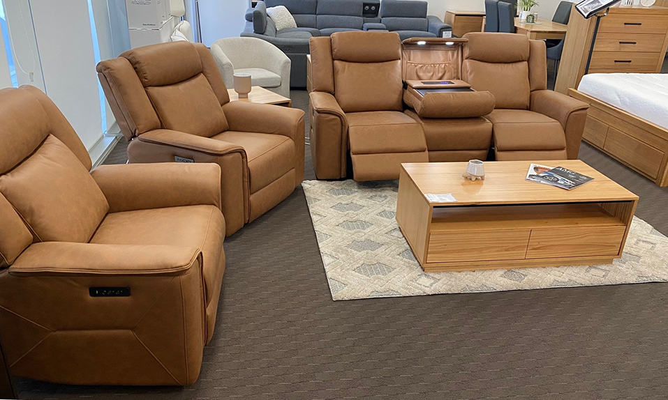 Raptor Electric Recliner Lounge Suite – EER + EER + 3EERTEER