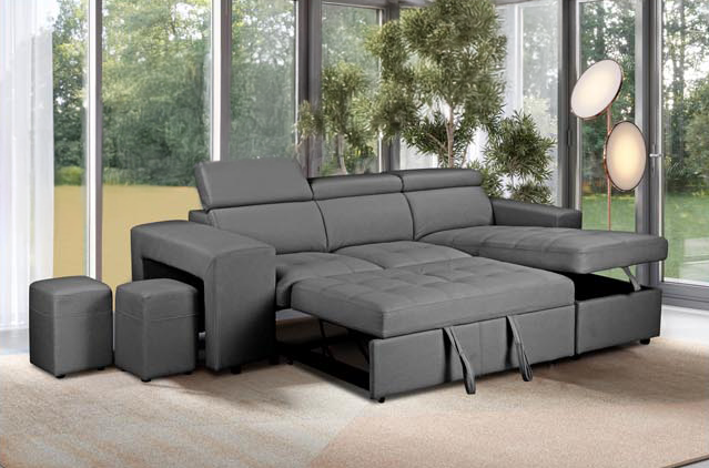 Rocco 2 Seater Sofabed with Reversible Chaise