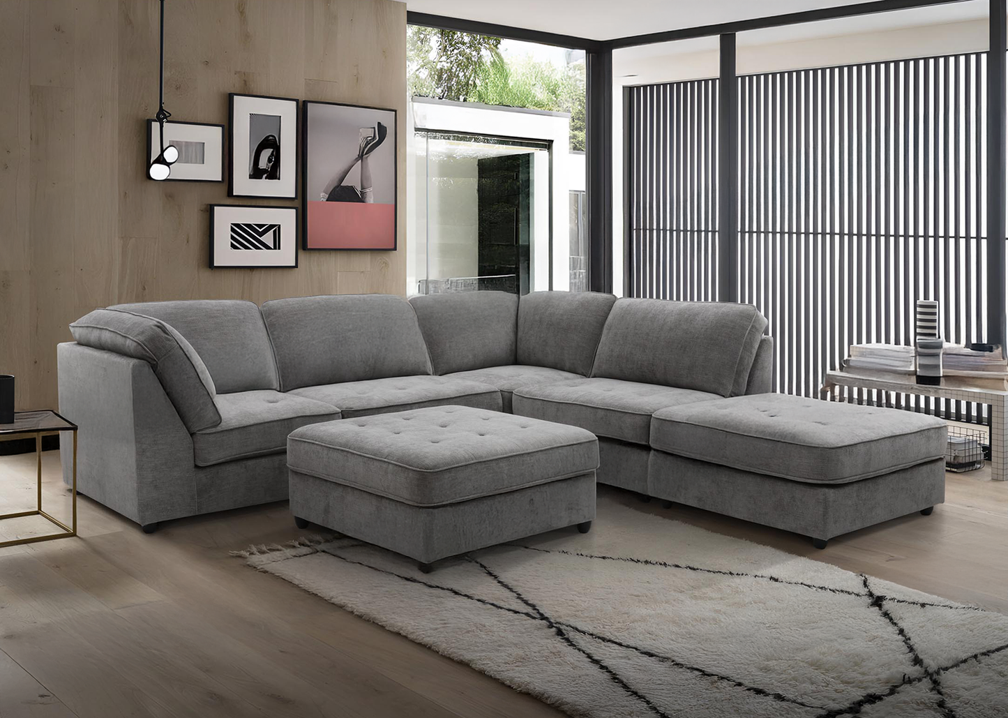Sanctuary Modular Lounge – 6 Piece Suite