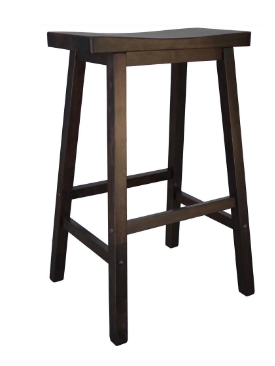 Sushi Bar Stool - Antique Oak or Wenge