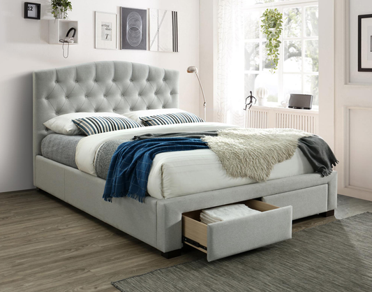 Tori Upholstered Bed with Draws