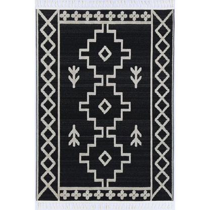 Archer Marrakech Coal Rug – 160cm x 230cm