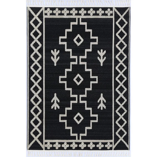 Archer Marrakech Coal Rug – 160cm x 230cm