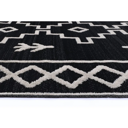 Archer Marrakech Coal Rug – 160cm x 230cm