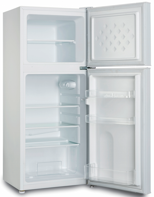 CHiQ 118L Two Door Bar Fridge CTM118DW White
