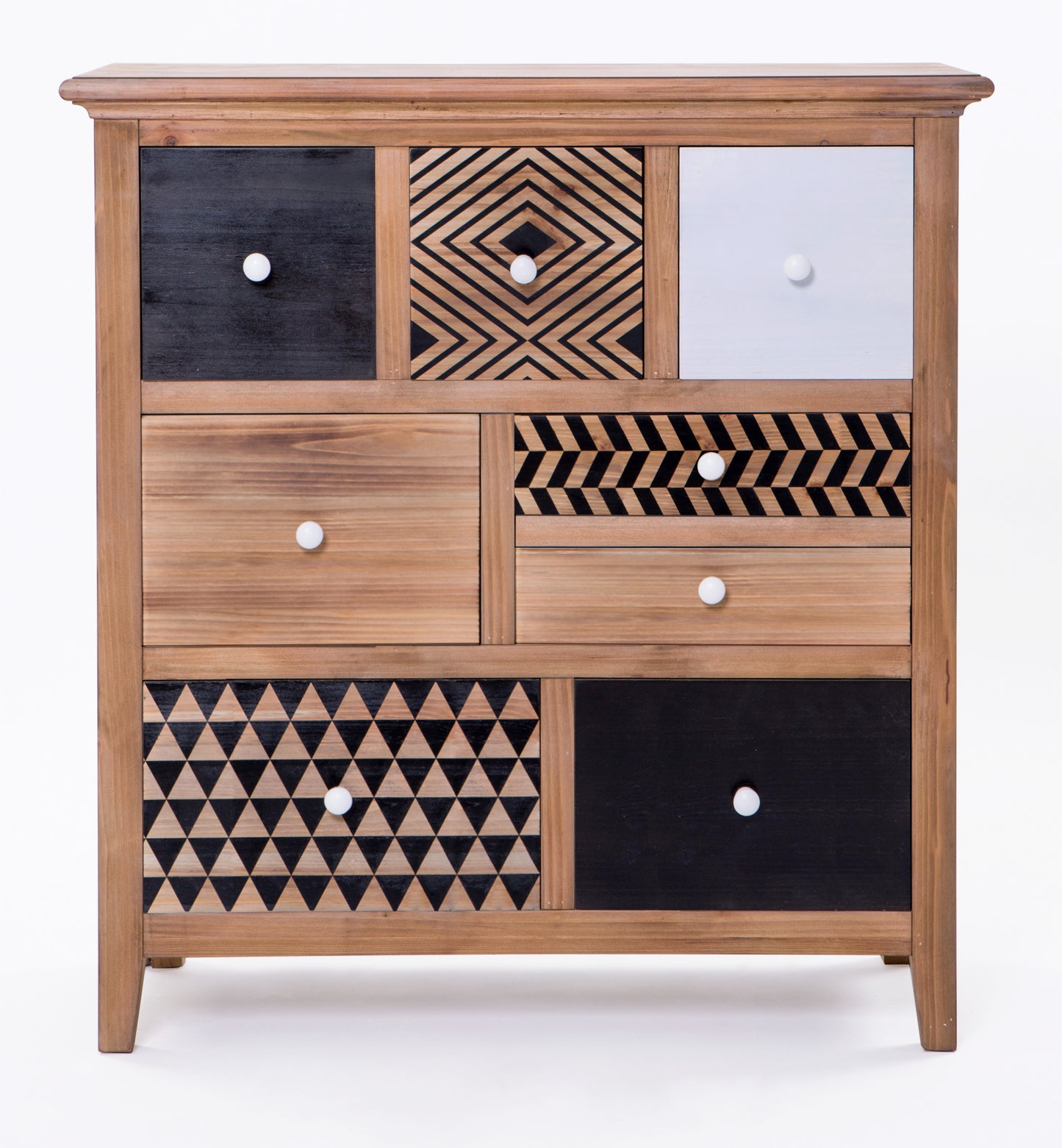 Cleo Chest Teak/Multi, Tallboy, Adelaide Furniture and Electrical, Adelaide Furniture and Electrical