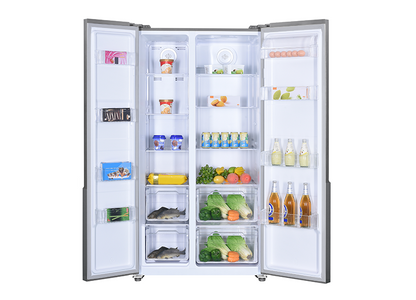 Euromaid 563L Side By Side Fridge ESBS563S
