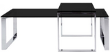 Katrine Black 2 Pce Coffee Table Set, Coffee Table, Katrine, Adelaide Furniture and Electrical