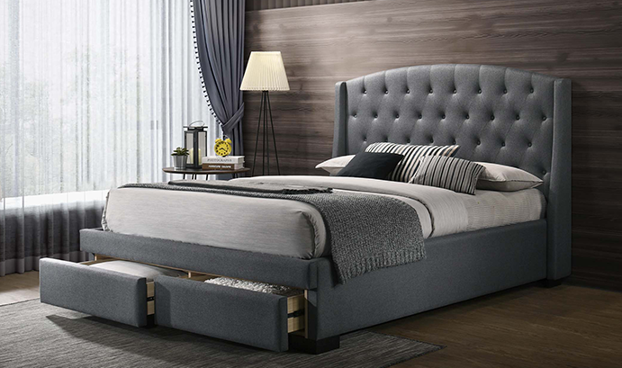 Naomi Bed with Draws