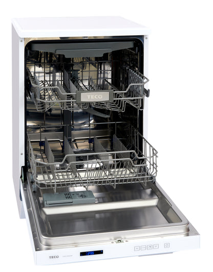 15 place setting white glass door dishwasher, DishWasher, Teco, Adelaide Furniture and Electrical