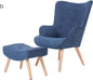 Jacob Occasional Chair and Ottoman