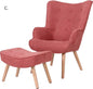 Jacob Occasional Chair and Ottoman