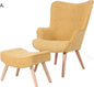 Jacob Occasional Chair and Ottoman